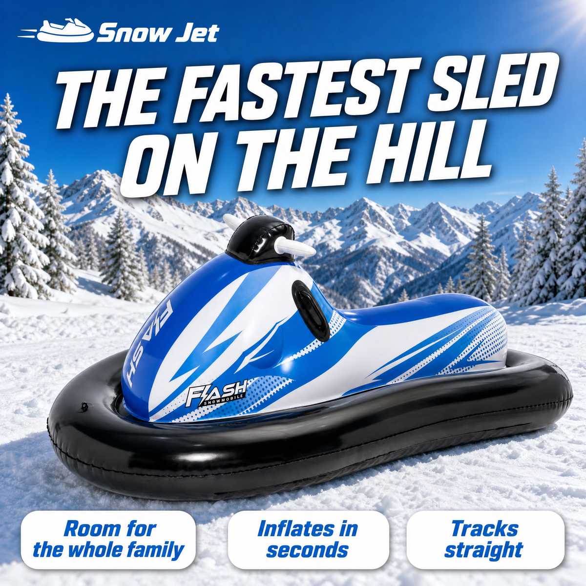 Snow Jet – the fastest sled on the hill