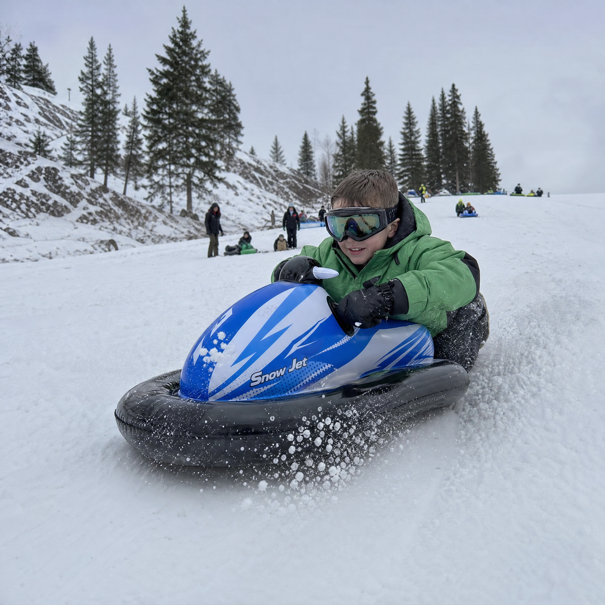 Snow Jet downhill